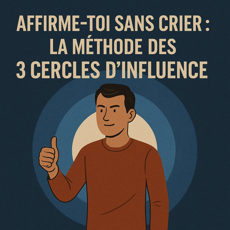 méthode des 3 cercles d’influence